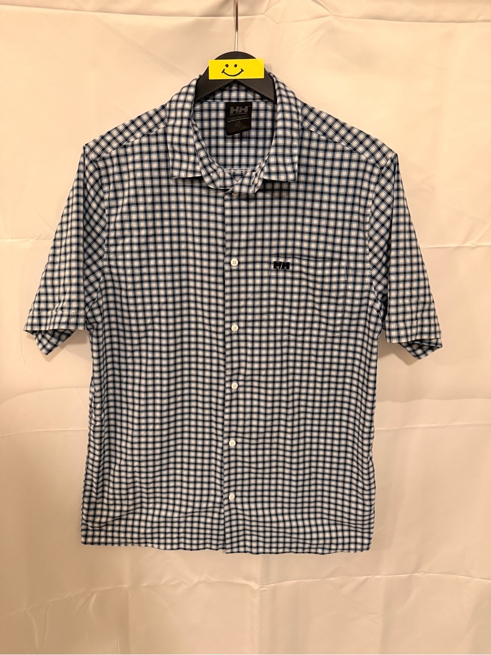 Mens Helly Hansen Short Sleeve Button Down Shirt
